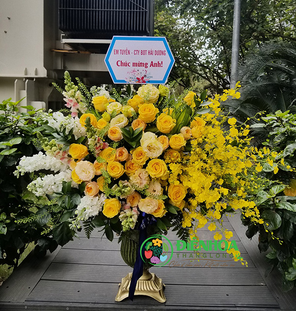 Bình hoa tươi cao cấp