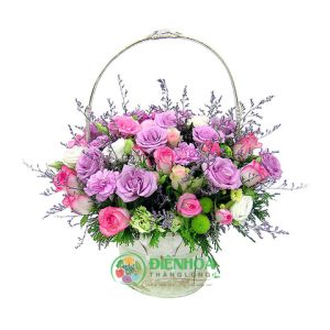 Hoa hồng tím tặng bạn gái