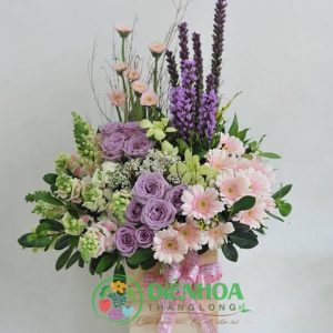 Lẵng hoa tươi văn phòng