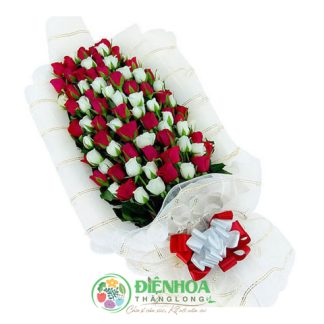 Bó 100 bông hồng