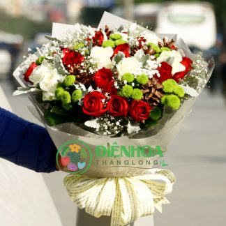 Bó hoa chúc mừng Noel đẹp