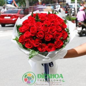 Bó hoa hồng đỏ