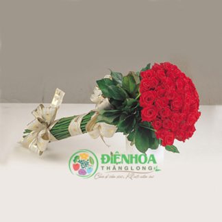 Bó hoa hồng đơn giản