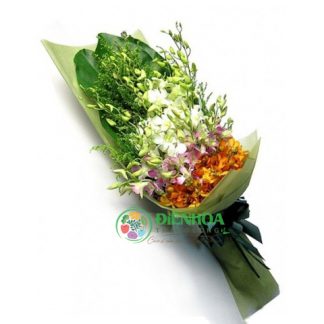 Bó hoa lan bó dài