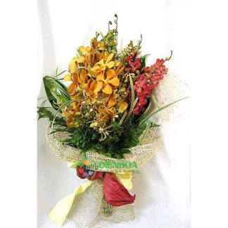 Bó hoa lan mokara tươi đẹp