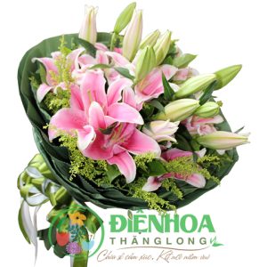 Bó hoa ly hồng