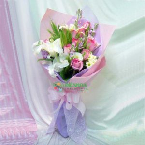 Bó hoa tình yêu dễ thương