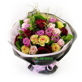 Bó hoa tình yêu ngọt ngào