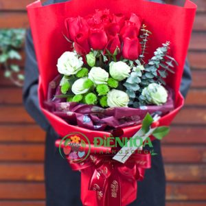Bó hoa tươi rực rỡ