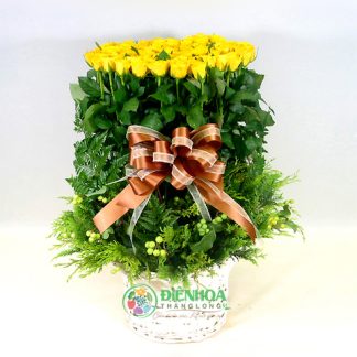 Giỏ hoa thành công