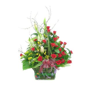 Giỏ hoa tình yêu tặng Vợ