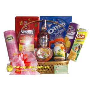 Giỏ quà tết sang trọng