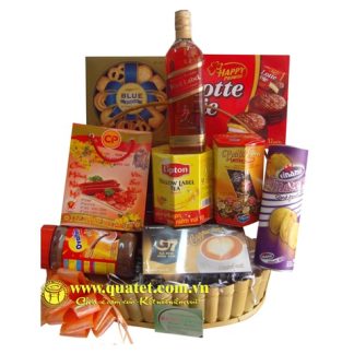 Giỏ quà tết tài lộc