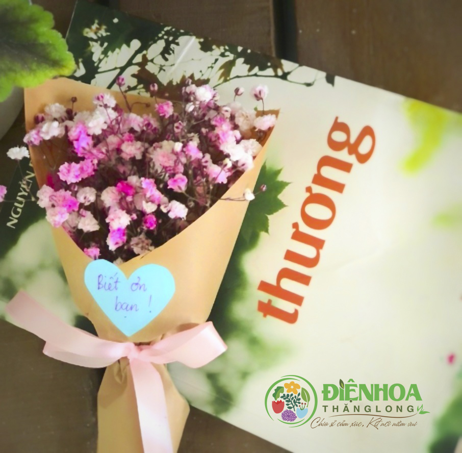 Hoa cảm ơn tặng bạn bè