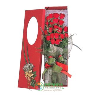 Hoa hộp dài tặng bạn trai