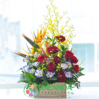 Hộp hoa tươi đẹp