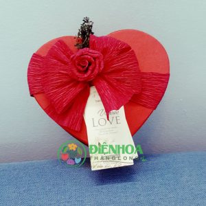 Hộp Sô Cô La hình trái tim