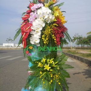 Kệ hoa mừng khai trương Phát Tài Phát Lộc