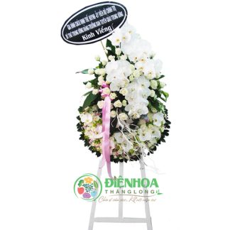 Vòng hoa chia buồn sang trọng